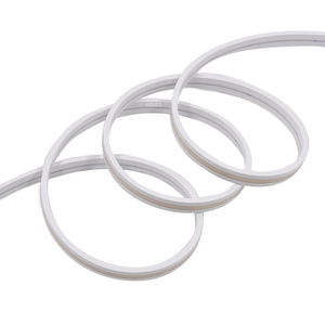 TUV CE passé 10*04mm 3000K DC24V COB néon lumière LED étanche 480 puces/m S1003A IP65 IP67 blanc chaud vue de dessus LED néons - Product Image 5