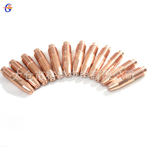 Buse conductrice M8X35LX0.8-1.6mm en cuivre pur pour robots de soudage - Product Image 2