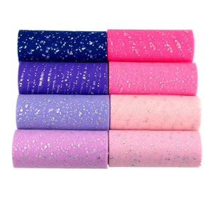 Filato di Glitter per bambole da 6 pollici in tessuto gradiente arcobaleno <span class=keywords><strong>rosa</strong></span> da 10 metri - Product Image 5