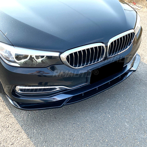 For BMW 5 Series G30 525i 530i 2017 2018 2019 2020 Front Bumper Lip Spoiler Diffuser Splitters Body Kit Aprons Cover Guard Trim - Product Image 4