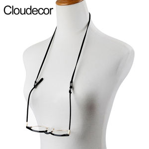 Sangle réglable pour <span class=keywords><strong>lunettes</strong></span> de sport en velours noir <span class=keywords><strong>Lunettes</strong></span> de soleil pour hommes à la mode Masque Porte-chaîne Pièces pour <span class=keywords><strong>lunettes</strong></span> <span class=keywords><strong>Cordon</strong></span> - Product Image 4