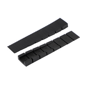 Mingxin Furniture Leveling Pads Black <b>Plastic</b> Anti Slip Cabinet Table <b>Chair</b> Adjustment Pads - Product Image 1