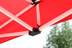 Toldo Vela de Lona Azul Carpa Desplegable Pérgola <span class=keywords><strong>con</strong></span> Toldo Retráctil 10x10 - Product Image 3