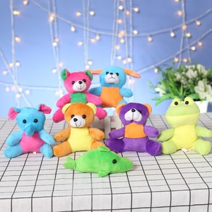 <span class=keywords><strong>Mini</strong></span> động vật rừng Mặt dây chuyền dễ thương gà Gấu bông búp bê thỏ sang trọng Thú nhồi bông đồ chơi - Product Image 1