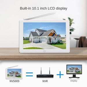 आउटडोर कैमरा वाई-फाई वायरलेस 10.1 इंच वायरलेस सेट स्क्रीन निगरानी 8-चैनल एचडी कैमरा नाइट विजन मोशन ट्रैकिंग - Product Image 5