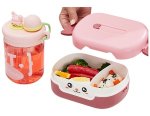 Insulation Microwavable <b>Plastic</b> Pp School Office Cute Bento Lunch <b>Box</b> for Children - Product Image 3
