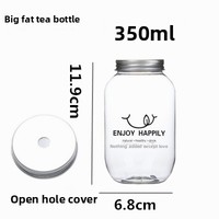Vasos Desechables Transparentes de PET de Alta Calidad, 350ml, 500ml, 650ml, Botellas de Plástico Cuadradas para Llevar, para Té Boba, Jugos y Bebidas