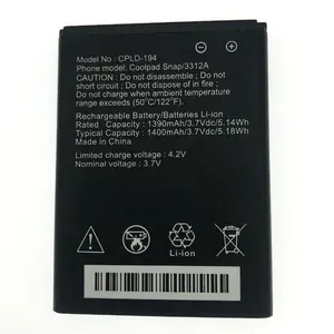 Battery CPLD-194 For Coolpad Snap 3312A Mobile Phone 1400mAh