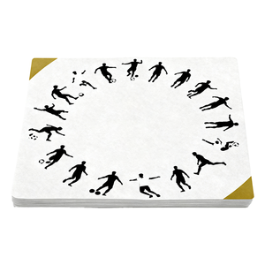 Meilleures ventes de sets de table en papier personnalisés imprimés, sets de table en papier jetables pour restaurant, impression de sets de table en papier, <span class=keywords><strong>catalogue</strong></span> de sets de table en papier - Product Image 5