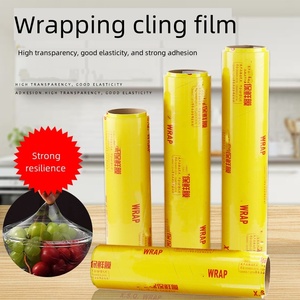 <span class=keywords><strong>Film</strong></span> alimentaire en PVC souple de qualité supérieure, respirant, biodégradable, 100 % sûr, de qualité alimentaire, résistant à l'humidité, rouleau jumbo, pour conserver les fruits frais - Product Image 3
