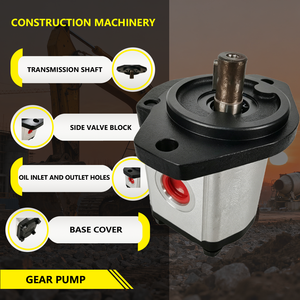 ปั๊มเกียร์รุ่นหนัก CI78K-B02-274L ทนทานต่อการสึกหรอสำหรับสภาพการทำงานที่รุนแรง - Product Image 2