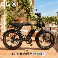 Fabricant de vélos électriques OUXI OEM, batterie 750Wh, 25 km/h, certifié CE RoHS, vélo électrique de tourisme V8 Pro, programme de vente en gros, partenaire