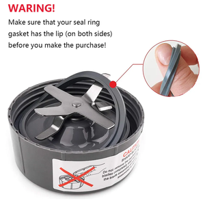 1 pièce de rechange pour joint d'étanchéité en caoutchouc, anneaux d'étanchéité, joints de rechange pour accessoires Nutribullets, mixeur 600W et 900W - Product Image 4