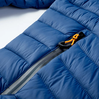 Veste matelassée à capuche imperméable personnalisée manteau en duvet veste pour hommes chaud hiver respirant doudoune coupe-vent léger