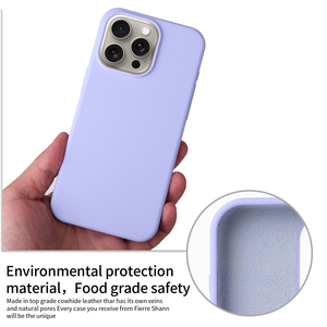Nouvelle coque de téléphone en silicone liquide de mode pour <span class=keywords><strong>iPhone</strong></span> 15 <span class=keywords><strong>Pro</strong></span> Max antichoc étanche conception souple - Product Image 4