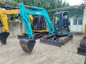 Mini excavadora Kobelco SK55 en buenas condiciones, precio bajo, excavadora usada, peso operativo de 5 toneladas, bomba de engranajes, rodamiento, motor PLC, marca Deutz - Product Image 4
