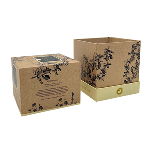 Tùy Chỉnh Thiết Kế Sang Trọng 8 Oz Nến Vận Chuyển Bao Bì Hộp Lật Nắp Nến Duy Nhất Hộp Các Tông Cho Nến Lọ - Product Image 6