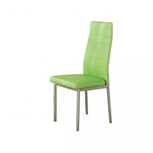 <span class=keywords><strong>Sedie</strong></span> laterali da <span class=keywords><strong>cucina</strong></span> imbottite in stile moderno della metà del secolo in pelle sintetica cuscino sedile e gambe in metallo - Product Image 6