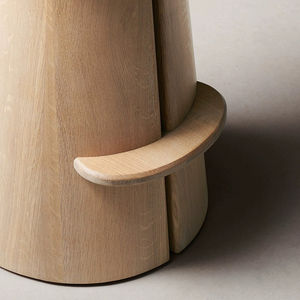 Silla de Bar de madera maciza creativa nórdica diseño moderno <span class=keywords><strong>para</strong></span> el hogar Hotel Club Oficina recepción taburete alto <span class=keywords><strong>para</strong></span> sala de estar - Product Image 5