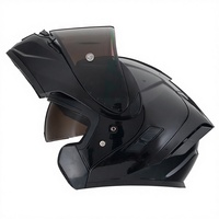 Casque de moto exclusif pour le commerce extérieur, modèle Flip-Up double usage, double visière, certifié DOT CE, tailles XSS-XLXXL