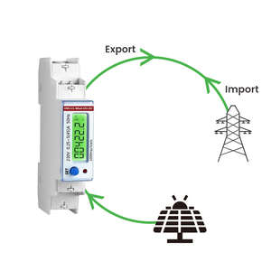 มิเตอร์วัดพลังงานไฟฟ้าแบบสองทิศทางเฟสเดียว Fineco รุ่น EM115-Mod-PO-DC ได้รับการรับรองมาตรฐาน MID ระดับความแม่นยำ Class1 รองรับกระแสสูงสุด 45A สำหรับงานอุตสาหกรรม - Product Image 3