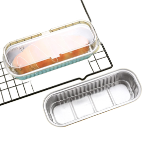 Mini Molde Desechable de Aluminio para Pastelitos con Tapas y Cucharas y Tenedores - Product Image 4