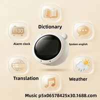 Machine d'entraînement à la prononciation en anglais pour enfants, robot d'apprentissage intelligent avec correction de la prononciation, traduction, éducation précoce, écran LCD