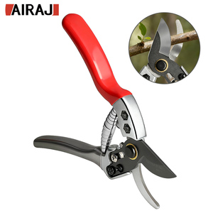 מספרי גיזום תעשייתיים AIRAJ בעלי ביצועים גבוהים, ידידותיים לתקציב, עם ידית אחיזה רכה - פלדת יפנית לחיתוך ענפי גינה - Product Image 1