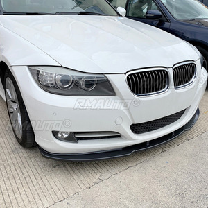 ลิ้นกันชนหน้าแบบกระจายลม ป้องกันกันชนหน้า สำหรับ BMW ซีรีส์ 3 E90 E91 LCI 320i 330i 2009-2012 อุปกรณ์ตกแต่งรถยนต์ - Product Image 3