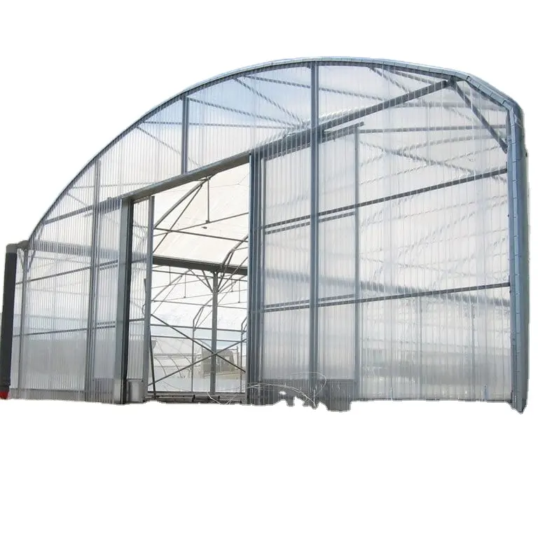 Mushroom growing greenhouse dome pe film agricultural invernadero greenhouses project