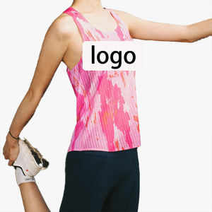 Débardeur de sport à séchage rapide pour femme, anti-humidité, respirant, sans manches, pour marathon, course et entraînement - Product Image 6