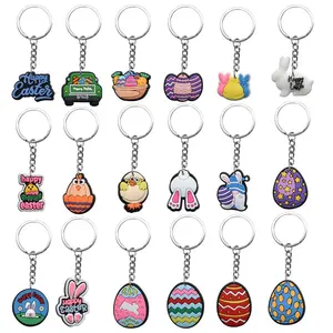 High Quality Custom Cartoon Animal Soft Rubber Keychain Free Design Silicone Figure Keychain Custom Soft Cartoon Pvc Keychain