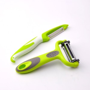 Bán Buôn 3-Trong-1 Quay Peeler Vắt Tay Gọt Dao Thuận Tiện Đa Chức Năng Thép Không Gỉ Thực Phẩm Dụng Cụ Cầm Tay Cho Tỏi Khoai Tây - Product Image 1