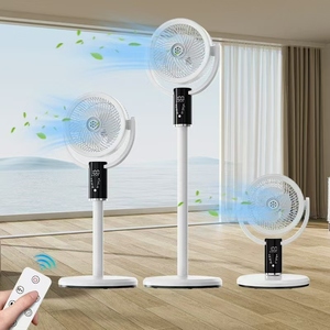 Bán buôn 2025 tùy chỉnh USB sạc điện đứng fan hâm mộ trong nhà/ngoài trời sử dụng với ánh sáng cho home & khách sạn vật liệu nhựa - Product Image 1