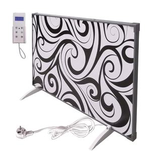 Imagem personalizada O termostato ajustável converte diretamente a energia elétrica no calor Calefator infravermelho da sala do painel do cristal de carbono - Product Image 3