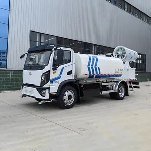 Nouveau camion électrique/diesel 4x2 zéro émission multi-usages pour la suppression de la poussière et la pulvérisation d'eau, idéal pour l'aménagement paysager et le contrôle de la poussière routière - Product Image 1