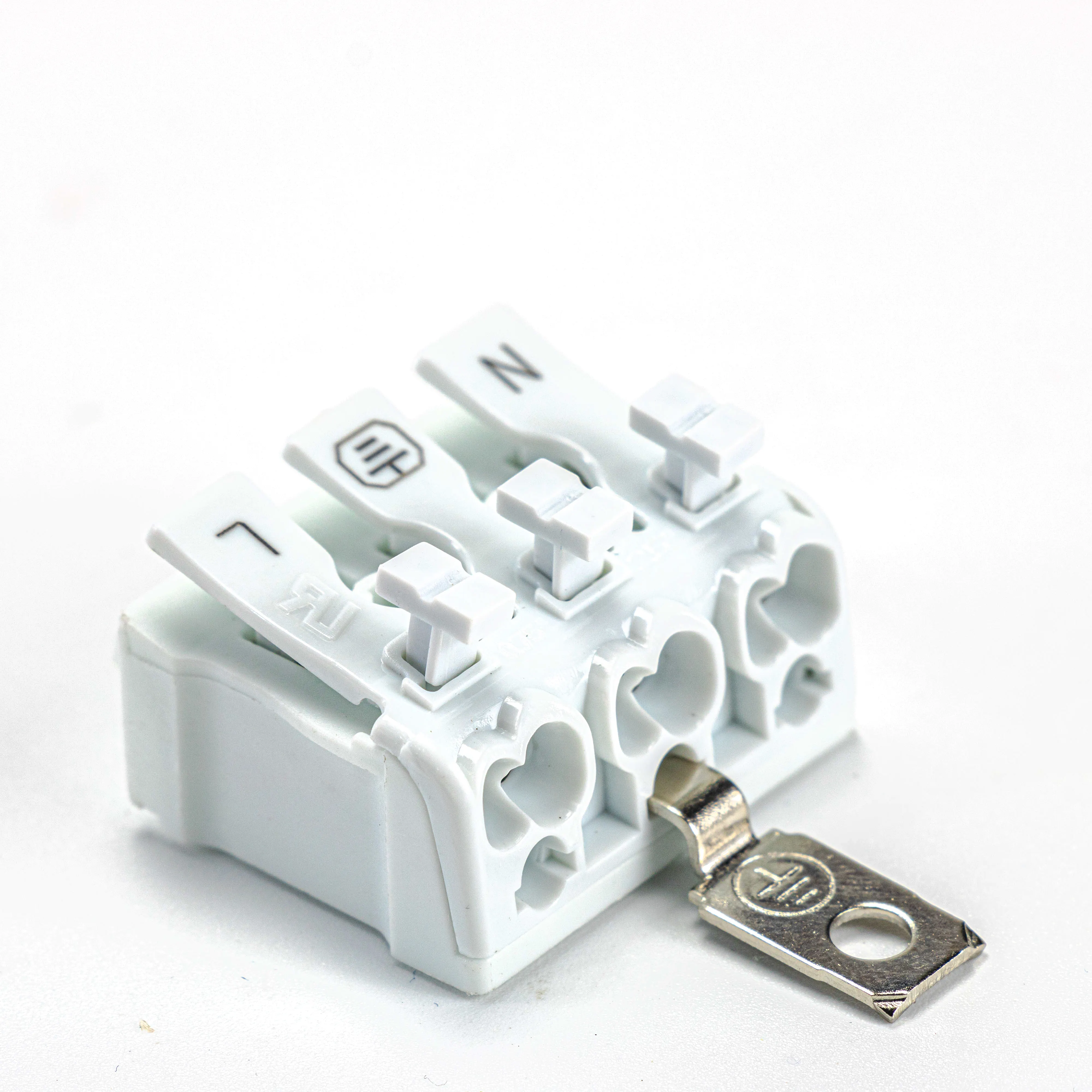 New arrival OJ-831 3Pins Quick Wire Terminal Block Spring Connector Led Strip Light Connectors p02 connector