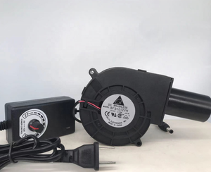 WINSINN DC 97mm Blower Fan 12V 9733 Dual Ball Bearing Brushless Cooling Turbine Turbo 97x33mm 2PIN - View #10