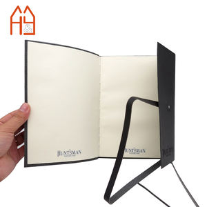 Cuaderno de cuero PU con logotipo personalizado banda elástica diario de negocios Promoción de pedidos al por mayor - Product Image 2