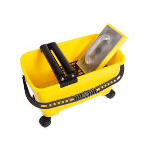 Secchio Portatile per Pulizia Fughe Piastrelle con Ruote e Rulli Raschietti - Sistema Efficiente per Lavaggio Piastrelle per Grandi Progetti di Pavimentazione - Product Image 3