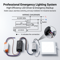 Kit d'alimentation de secours universel pour éclairage LED de 3W à 80W, 180 min, qualité industrielle, pas cher