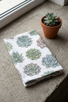 Serviettes de cuisine 100% coton, imprimé cactus du désert, style bohème, sud-ouest, 40x60cm