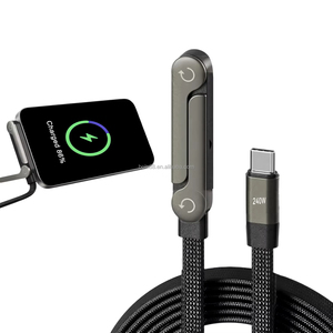 Nouveau câble <span class=keywords><strong>de</strong></span> charge rapide 2-en-1 PD 240W 2026 avec support <span class=keywords><strong>de</strong></span> téléphone pliable pour iPhone 17, <span class=keywords><strong>Samsung</strong></span>, <span class=keywords><strong>tablette</strong></span> et ordinateur portable - Product Image 4