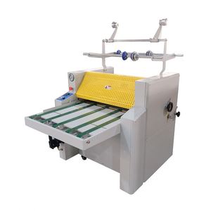 Manual Feeding Hydraulic Anti-curl <b>Laminating</b> <b>Machine</b> Hydraulic <b>Laminator</b> with AUTO Cutting Cold Hot <b>Lamination</b> <b>Machine</b> - Product Image 5