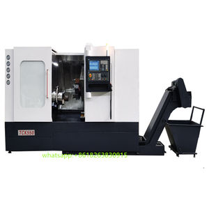 Torno de torneado de metal CNC de cama inclinada de alta precisión Tck550 Máquina de torneado multieje con torreta <span class=keywords><strong>en</strong></span> <span class=keywords><strong>vivo</strong></span> - Product Image 2
