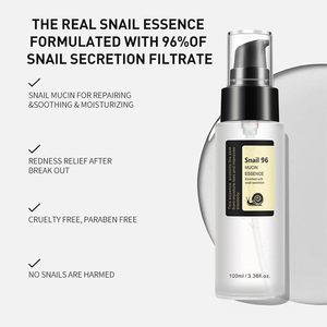 Crème <span class=keywords><strong>d</strong></span>'<span class=keywords><strong>escargot</strong></span> biologique Sérum Acide hyaluronique Centella Asiatica Extrait pour réparer les cernes Éclat Blanchissant-96 Puissance <span class=keywords><strong>de</strong></span> la mucine - Product Image 3