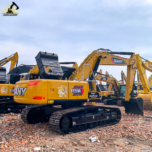 Reliable Original Track Plates With Low Noise Sany SY215C Heavy Excavator Used For Municipal <b>Construction</b> - Product Image 4