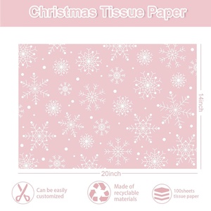 High Quality Grease Proof Wrapping <b>Paper</b> Gift Packaging <b>Tissue</b> <b>Paper</b> With Your Own Logo - Product Image 2
