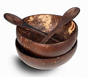 Bol à noix de coco écologique-bol à coco pour la cuisine - Product Image 1