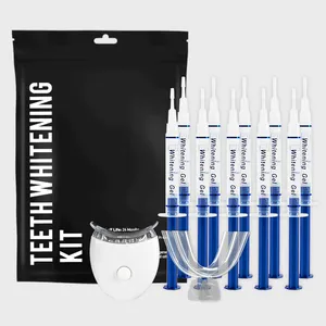 Glory Smile Dental White ning LED Kalt licht Zahn aufhellung werkzeug Peroxid Dental Bleaching Mundpflege gerät Kit